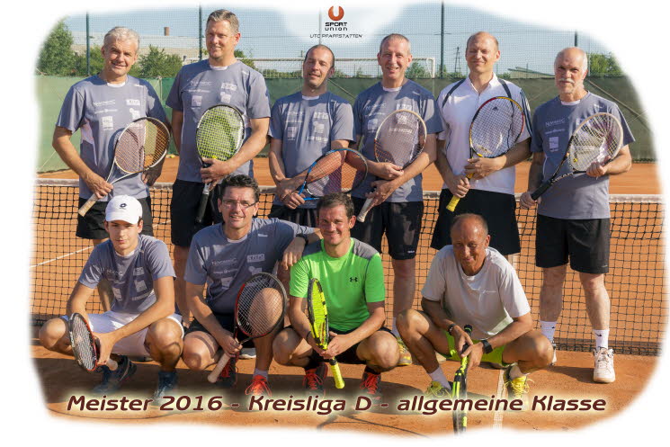 Meistermannschaft 2016 - Gruppe D - allgemeine Klasse - hell